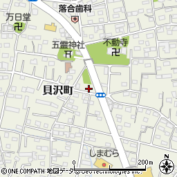 群馬県高崎市貝沢町324-2周辺の地図