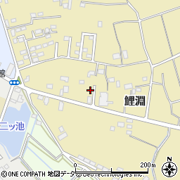 茨城県笠間市鯉淵6515周辺の地図