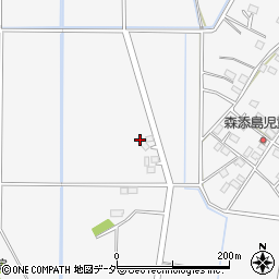 茨城県筑西市森添島1051周辺の地図