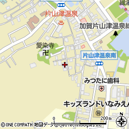 石川県加賀市片山津温泉大欠周辺の地図