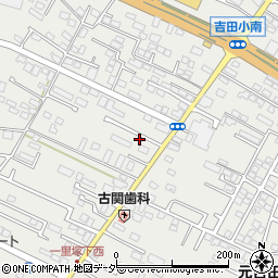 茨城県水戸市元吉田町1451-6周辺の地図