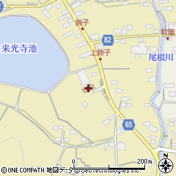 鈴子公民館周辺の地図