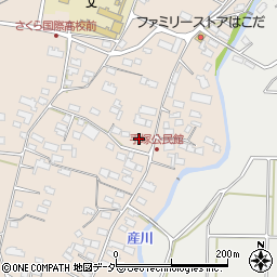 手塚公民館周辺の地図