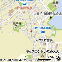石川県加賀市片山津温泉ヨ周辺の地図