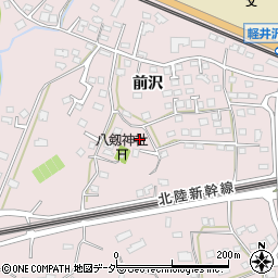 長野県北佐久郡軽井沢町長倉前沢2513-1周辺の地図