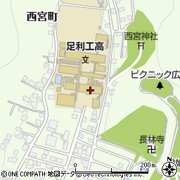 栃木県足利市西宮町2908周辺の地図