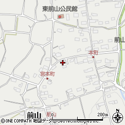 長野県上田市前山495周辺の地図