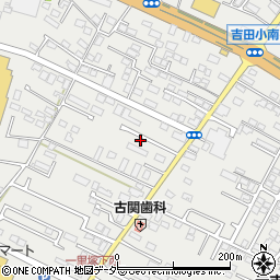 茨城県水戸市元吉田町1451-8周辺の地図