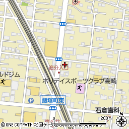 ＥＮＥＯＳセルフ高崎飯塚ＳＳ周辺の地図