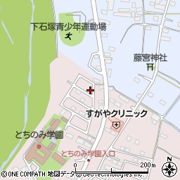 栃木県佐野市小中町1255-69周辺の地図