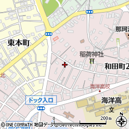 那珂湊ダイハツ販売周辺の地図