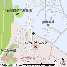 栃木県佐野市小中町1259周辺の地図