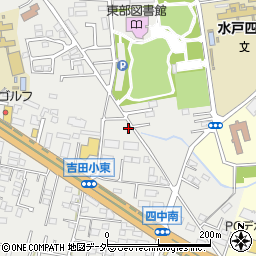 茨城県水戸市元吉田町1715周辺の地図