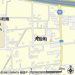 群馬県太田市大原町2174-58周辺の地図