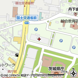 茨城県庁総務部　総務事務センター公務災害・健康管理周辺の地図