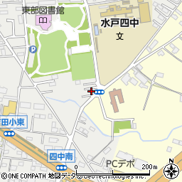 茨城県水戸市元吉田町1977-18周辺の地図