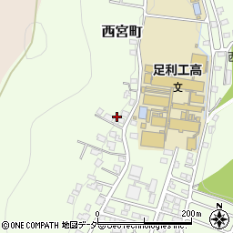 栃木県足利市西宮町3793-5周辺の地図