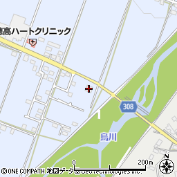 あづみ野炭火焼ふーさん周辺の地図