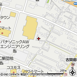 茨城県水戸市元吉田町1296-12周辺の地図