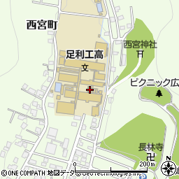 栃木県足利市西宮町2927周辺の地図