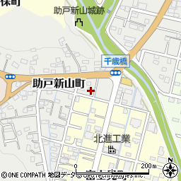 栃木県足利市助戸新山町1054-2周辺の地図