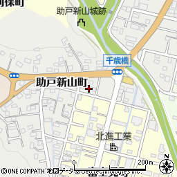 栃木県足利市助戸新山町1054周辺の地図