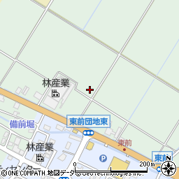 茨城県水戸市東前町周辺の地図