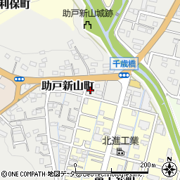 栃木県足利市助戸新山町1054-3周辺の地図