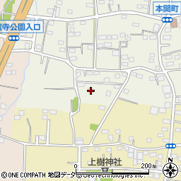 群馬県伊勢崎市本関町1041周辺の地図