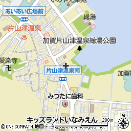 ポプラ片山津温泉店周辺の地図