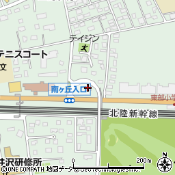 軽井沢チョコレート・ファクトリー周辺の地図