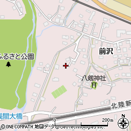 長野県北佐久郡軽井沢町長倉前沢2534-16周辺の地図