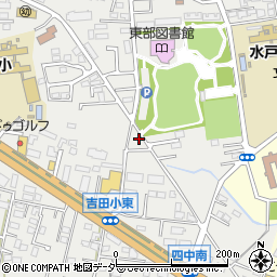 茨城県水戸市元吉田町1716-24周辺の地図