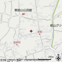 長野県上田市前山451周辺の地図