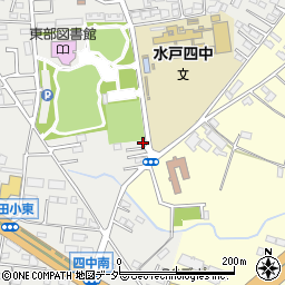 茨城県水戸市元吉田町1977-11周辺の地図