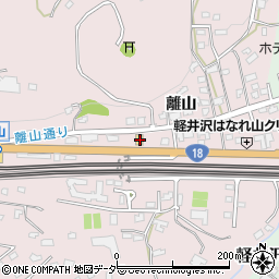 セブンイレブン軽井沢長倉店周辺の地図