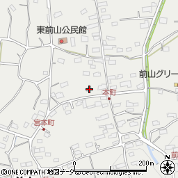 長野県上田市前山451-1周辺の地図