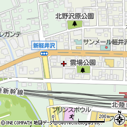 信州ハム株式会社　軽井沢工房周辺の地図