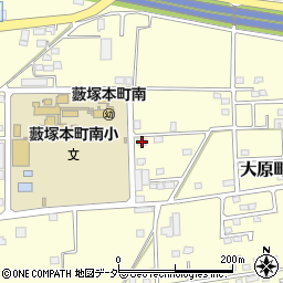 群馬県太田市大原町2198-12周辺の地図