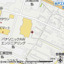 茨城県水戸市元吉田町1296-7周辺の地図