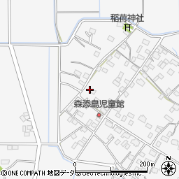 茨城県筑西市森添島736周辺の地図
