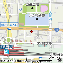 長野県北佐久郡軽井沢町軽井沢東29-6周辺の地図