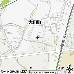 茨城県笠間市橋爪344周辺の地図