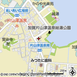 石川交通片山津周辺の地図