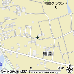 茨城県笠間市鯉淵6400周辺の地図