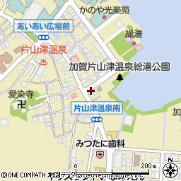 石川県加賀市片山津温泉ク一周辺の地図