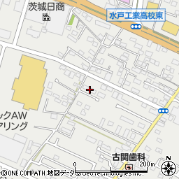 茨城県水戸市元吉田町1303-2周辺の地図