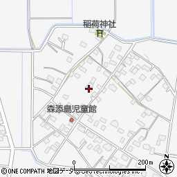 茨城県筑西市森添島725周辺の地図