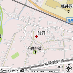 長野県北佐久郡軽井沢町長倉前沢2523周辺の地図