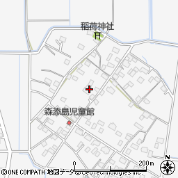 茨城県筑西市森添島724周辺の地図